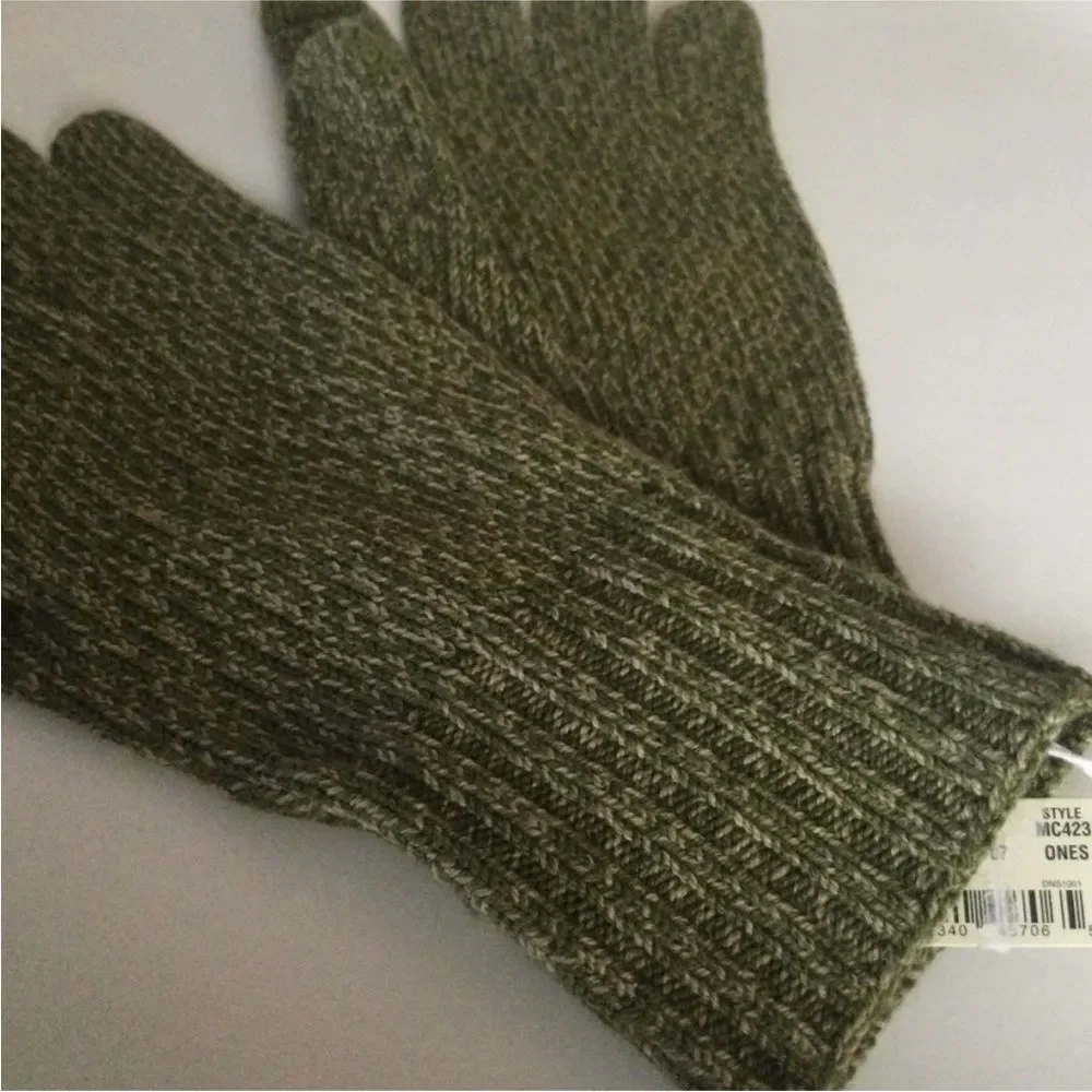 Madewell Texting Gloves Moss Green OS
